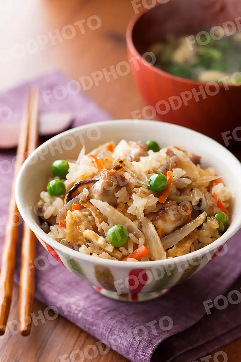 鶏五目炊き込みご飯
