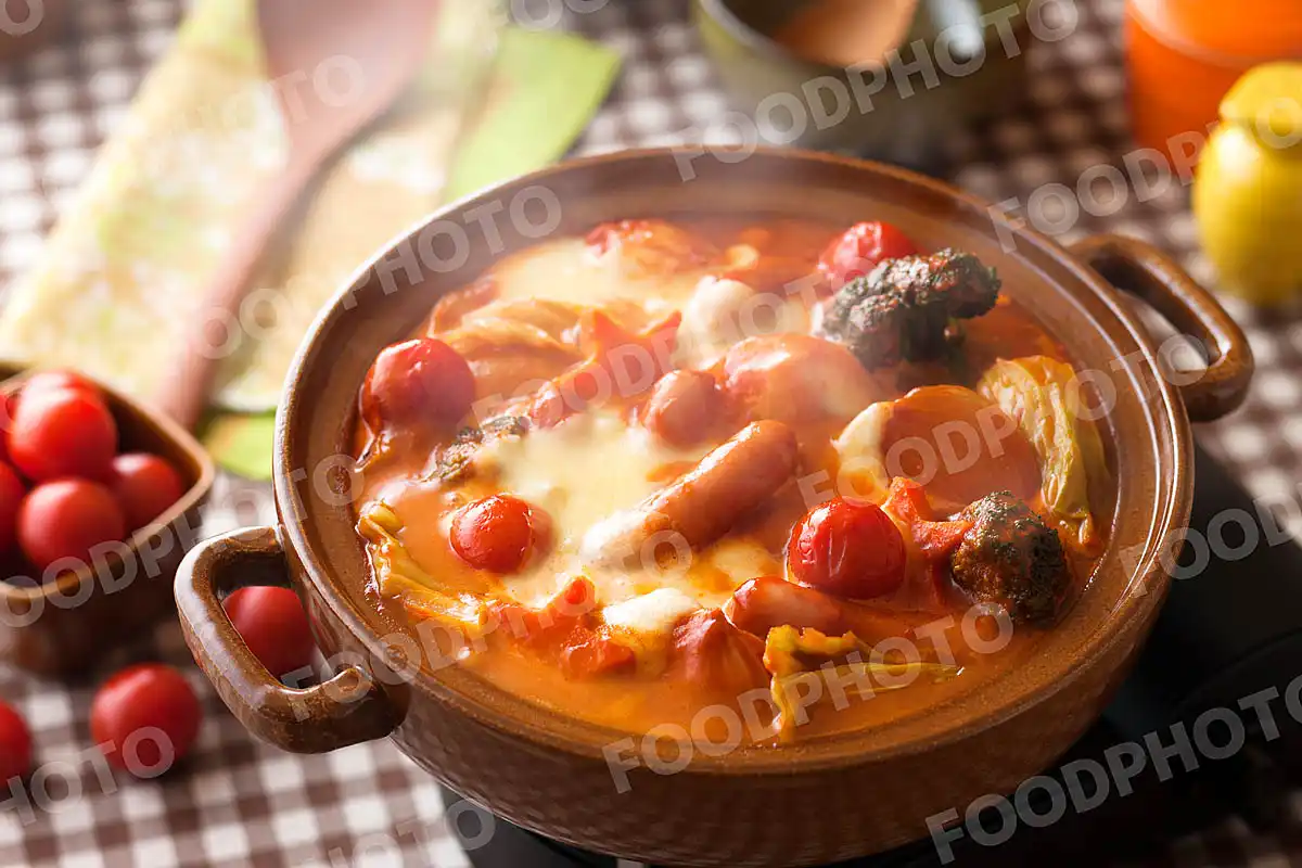 洋風トマトチーズ鍋