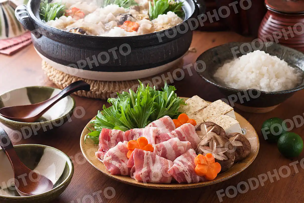 雪見鍋（みぞれ鍋）食材