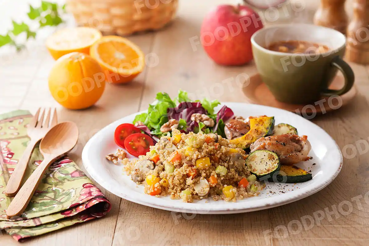 キヌアプレート