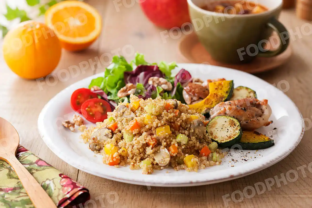 キヌアプレート