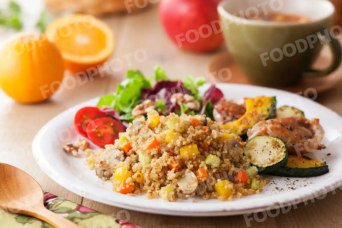 キヌアプレート