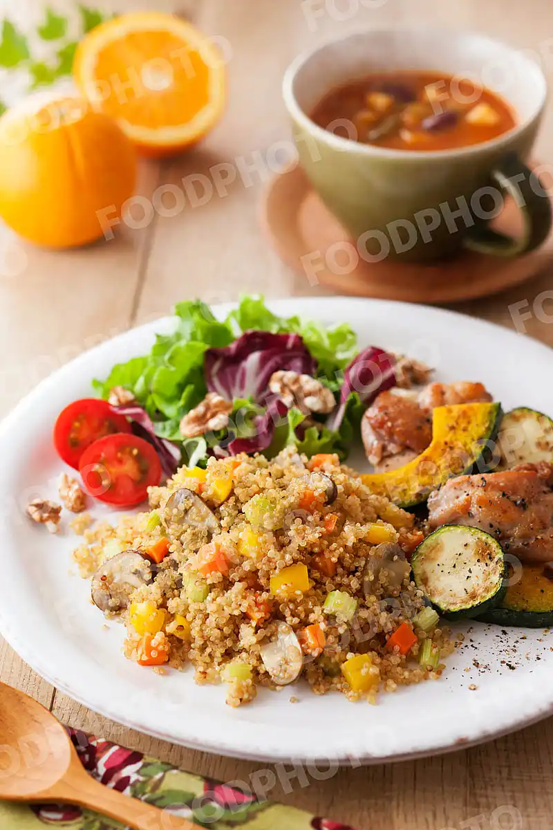 キヌアプレート