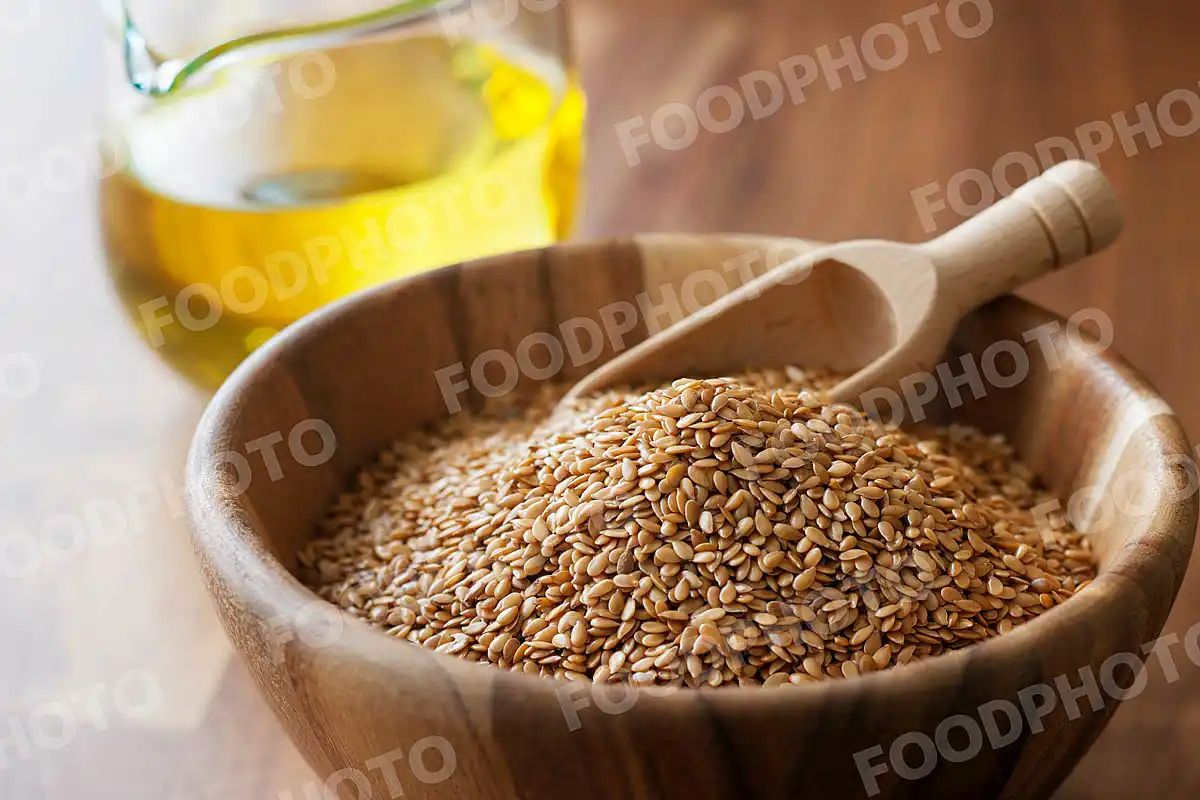 アマニオイルと亜麻の種子