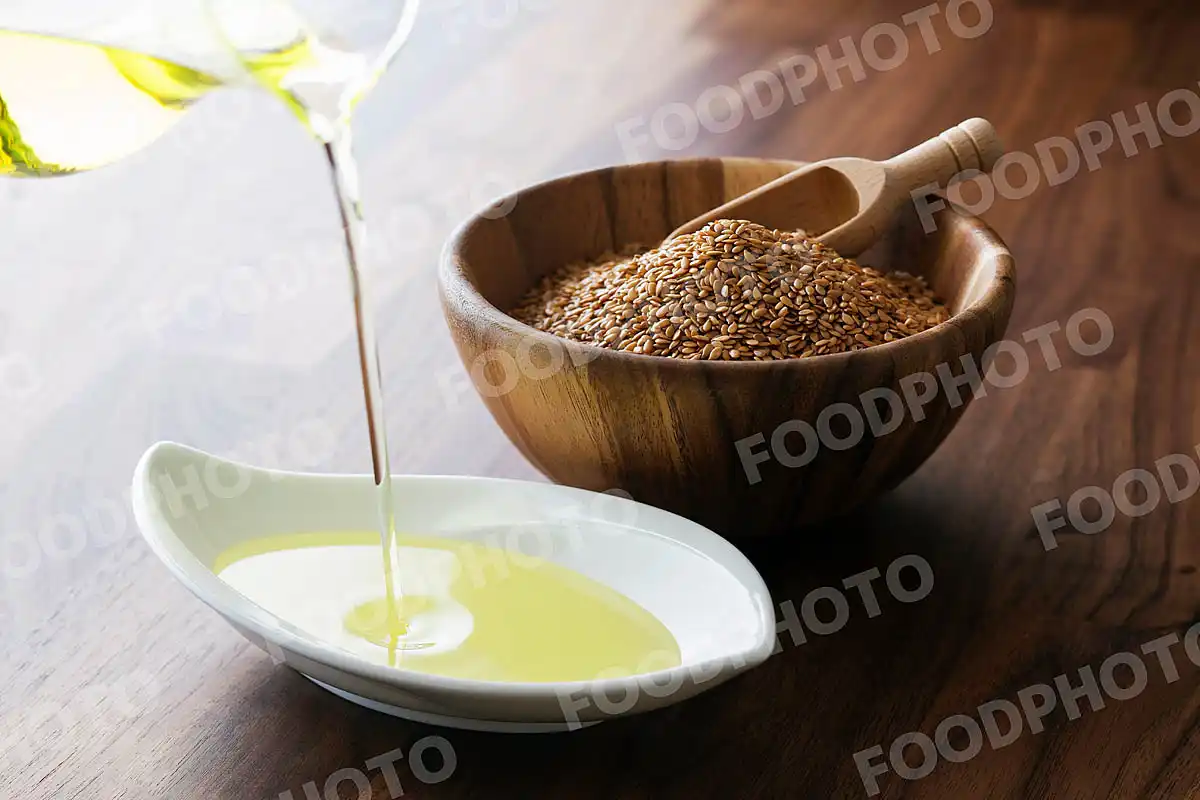 アマニオイルと亜麻の種子