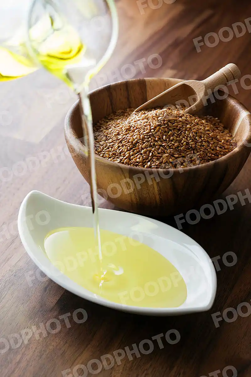 アマニオイルと亜麻の種子