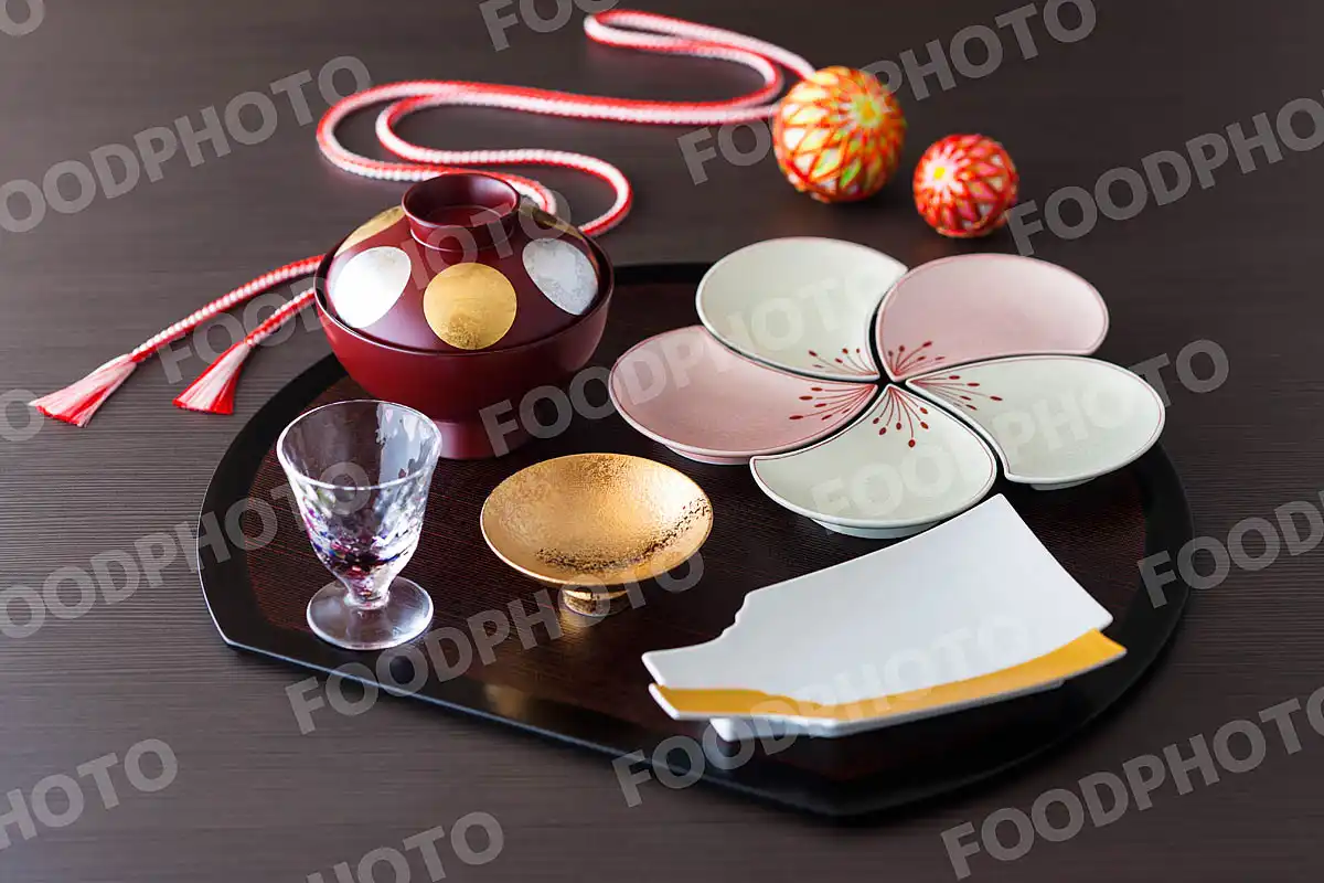 お正月の和食器