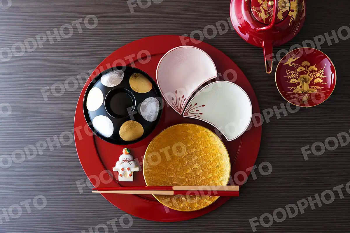 お正月の和食器