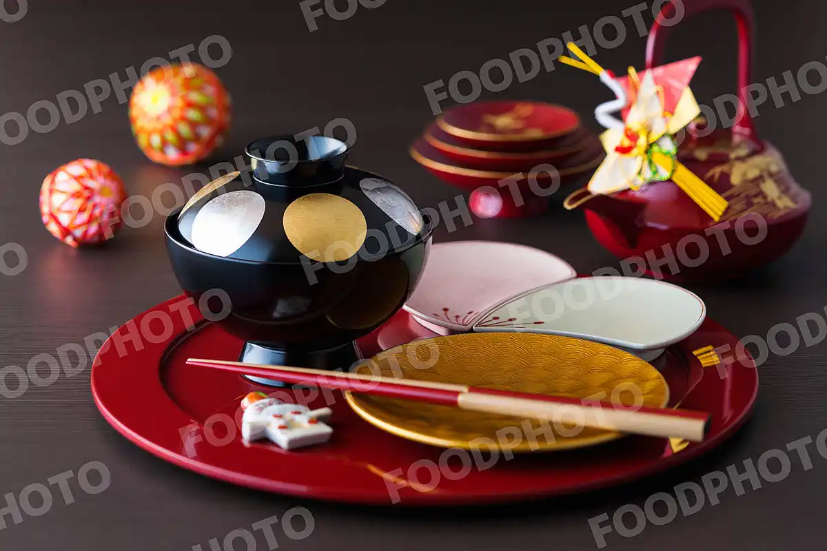 お正月の和食器