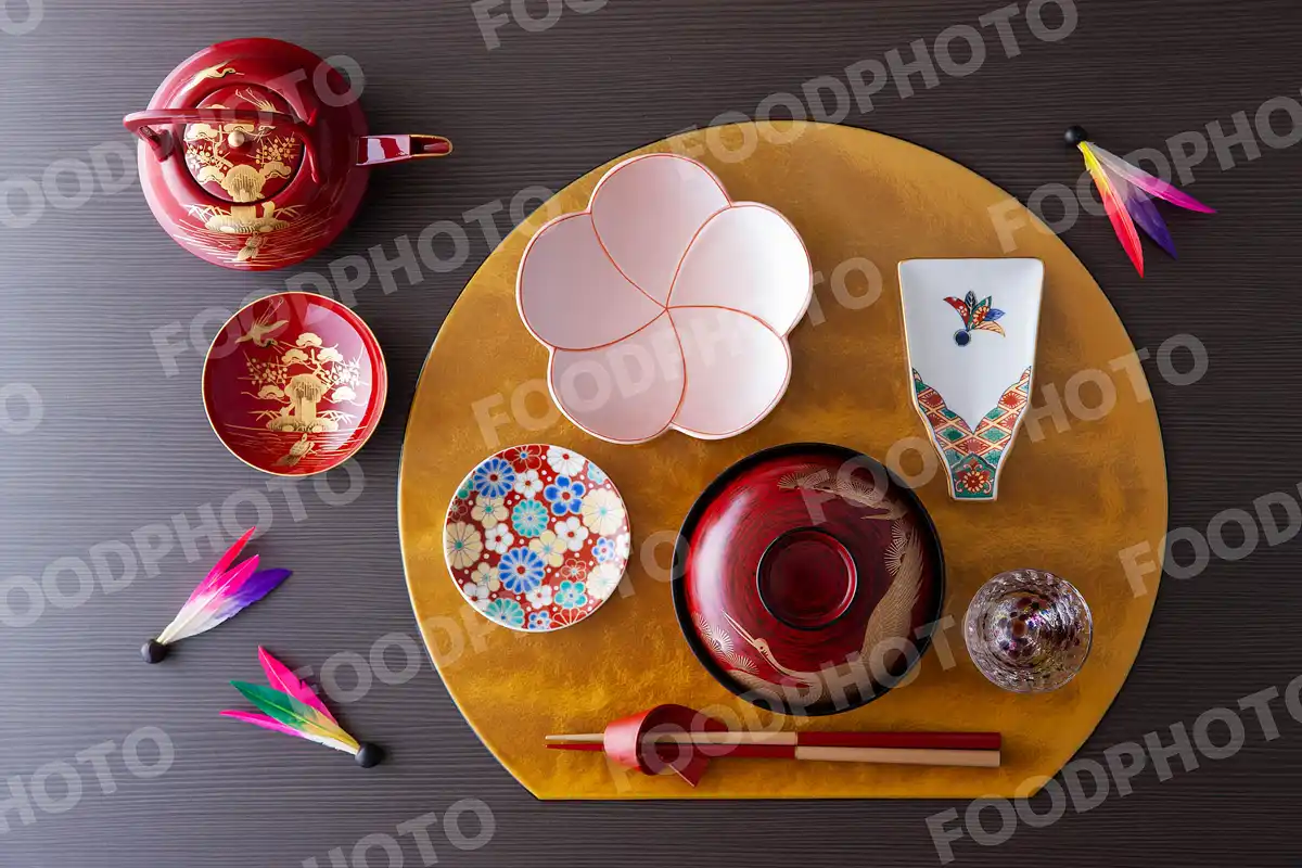 お正月の和食器