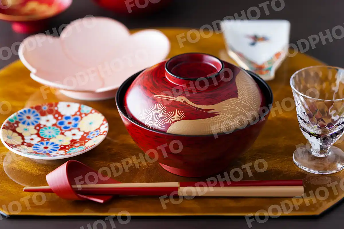 お正月の和食器