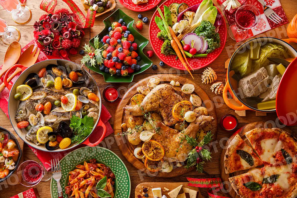 クリスマステーブルイメージ