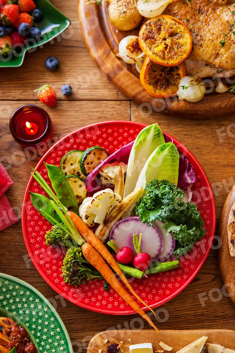 グリルサラダ / クリスマスイメージ