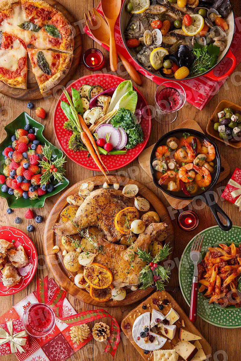 クリスマステーブルイメージ