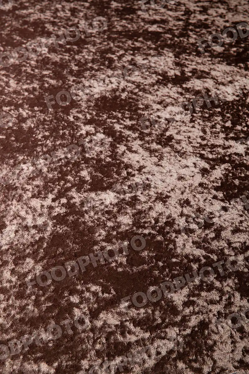 クラッシュベロアのテーブルクロス。 