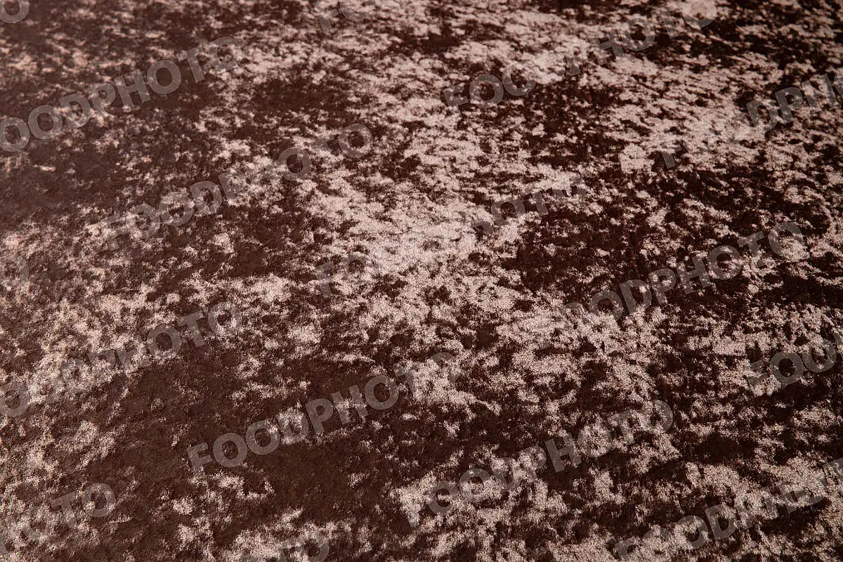 クラッシュベロアのテーブルクロス。 