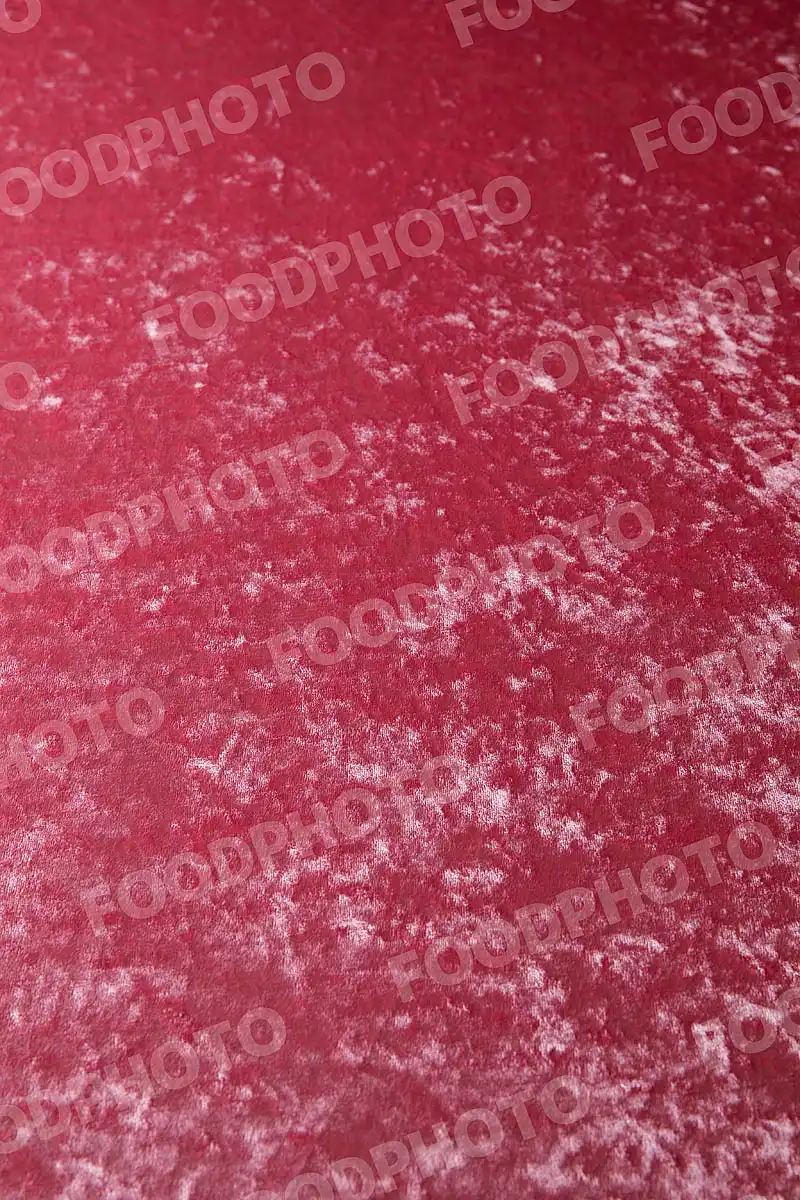 クラッシュベロアのテーブルクロス。 