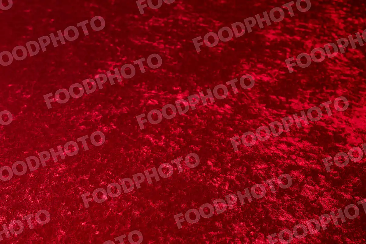 クラッシュベロアのテーブルクロス。 