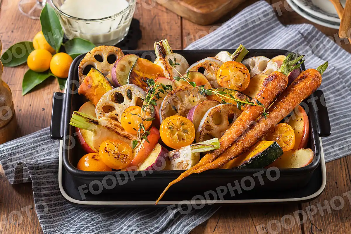 冬野菜のグリルサラダ