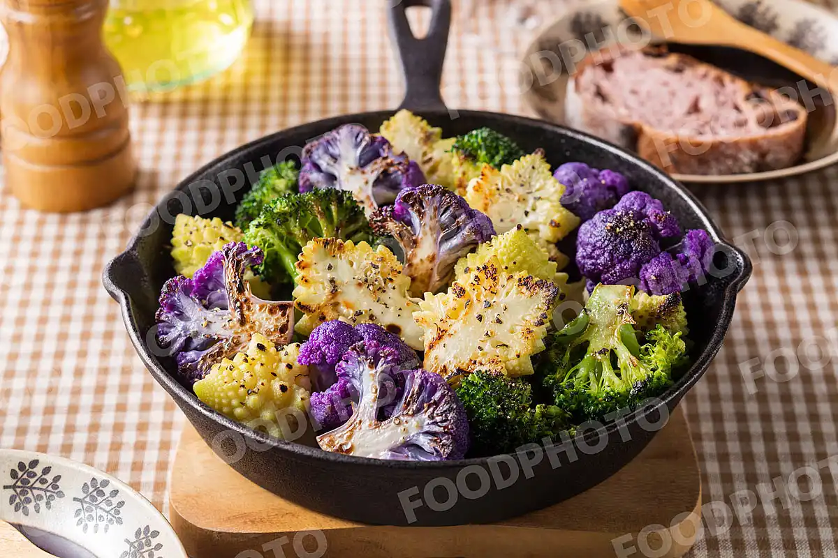 ロマネスコのグリルサラダ