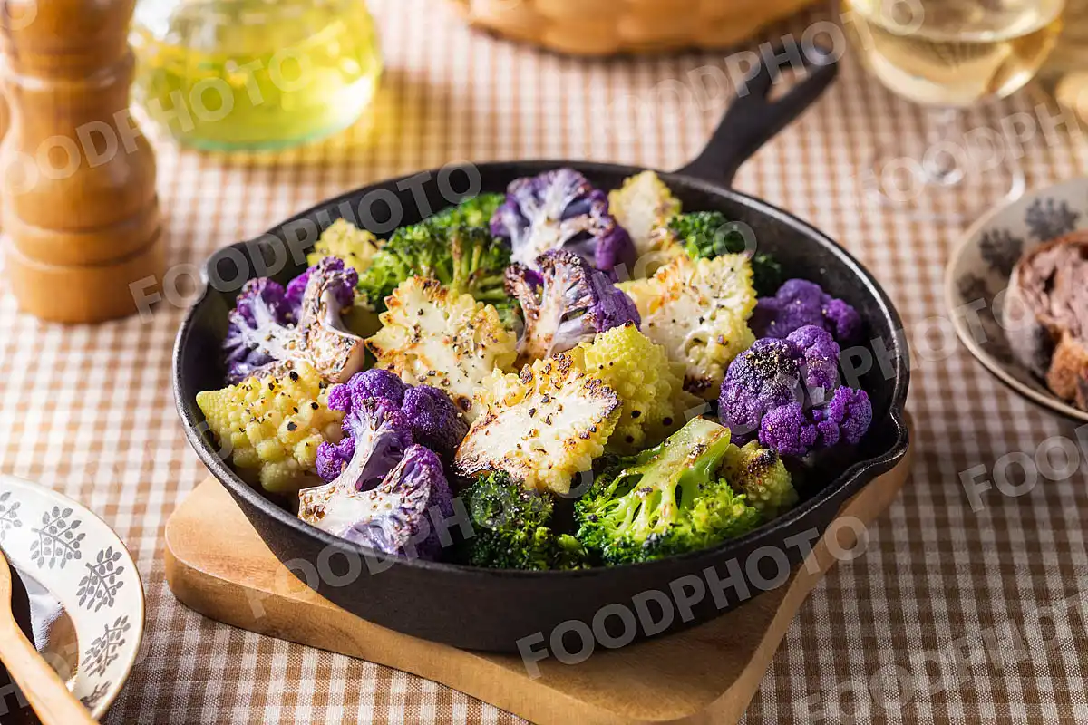 ロマネスコのグリルサラダ