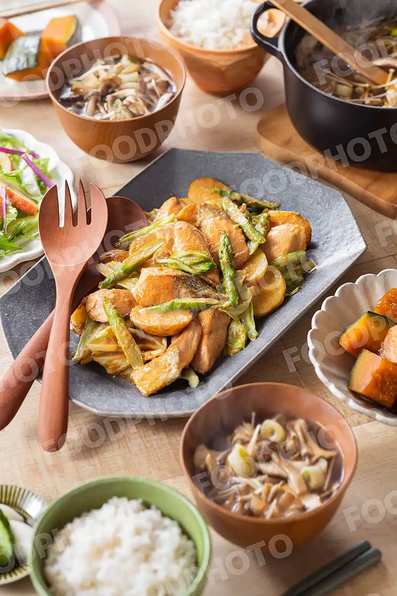 鮭のちゃんちゃん焼き