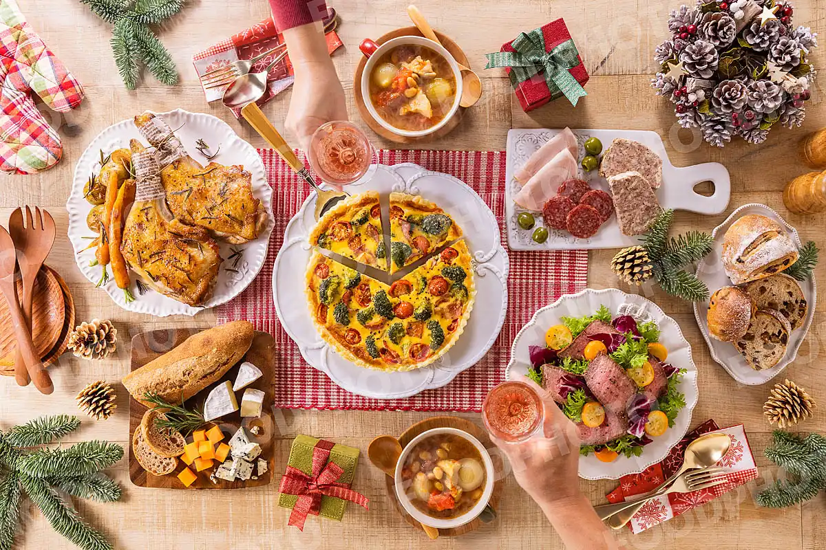 いつもの食卓 クリスマス