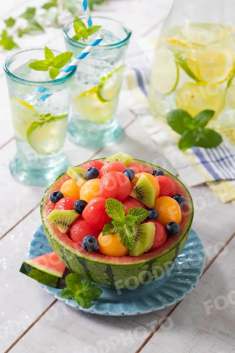 スイカのカットフルーツ